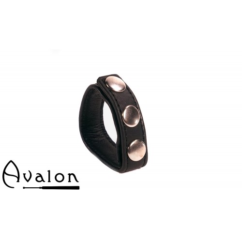 Avalon - HILT - Enkel Penisring i Lær - Svart Avalon - HILT - Enkel Penisring i Lær - Svart