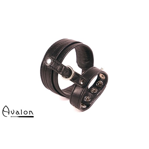 Avalon - ENDURENCE - Cock & Ball Harness med Spenner - Svart Avalon - ENDURENCE - Cock & Ball Harness med Spenner - Svart