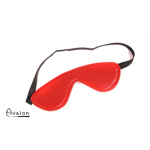 Avalon - BLINDED - Rødt Blindfold med polstring Avalon - BLINDED - Rødt Blindfold med polstring