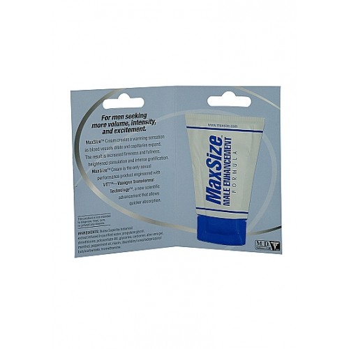 MaxSize - ereksjonskrem 4 ml MaxSize - ereksjonskrem 4 ml