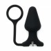 Rimba - Vibrerende buttplug i silikon med penisring Rimba - Vibrerende buttplug i silikon med penisring