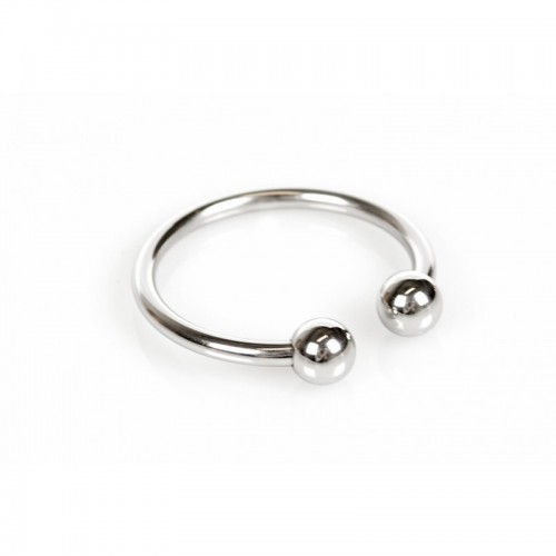 Horse Shoe Glans Ring - Penishodering med Kuler - 25 mm Horse Shoe Glans Ring - Penishodering med Kuler - 25 mm
