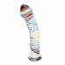 Sensual Glass - Jane - Glassdildo med Farger Sensual Glass - Jane - Glassdildo med Farger
