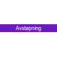 Avstøpning