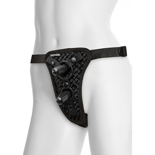 Doc Johnson - Vac-U-Lock - Double Penetration - Sele med 2 Plugger Doc Johnson - Vac-U-Lock - Double Penetration - Sele med 2 Plugger