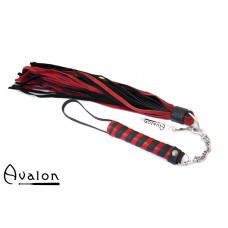 Avalon - CLARENT - Swivel Flogger - Rød og Svart