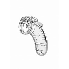 Man Cage - Model 3 - Kuklås 4,5" Transparent