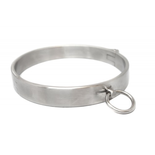 BQS - Massivt stål collar med O-ring - 13,5 cm BQS - Massivt stål collar med O-ring - 13,5 cm