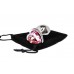 BQS - Buttplug med Hjertekrystall - Rosa - Medium