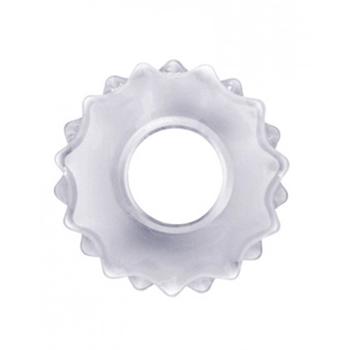 PowerPlus - Transparent Penisring med tagger PowerPlus - Transparent Penisring med tagger
