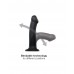 Strap-on-Me - Dildo med Sugekopp Large - Lilla