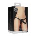 Ouch! Vibrerende Strap-on - Sort