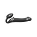 Strap-on-Me - Stroppeløs Strap On med Vibrering - Medium - Sort