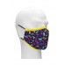 Sexy Masks - 3 lags Tøymunnbind med Kinky Leketøy - 1stk