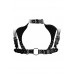 Ouch! Harness med Collar - One Size - Sort Ouch! Harness med Collar - One Size - Sort
