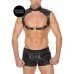 Ouch! Harness med Collar - One Size - Sort Ouch! Harness med Collar - One Size - Sort