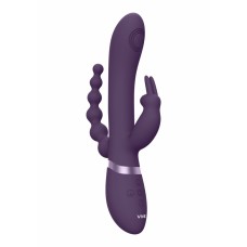 VIVE - Rini - Trippel Vibrator med Pulseringer og Vibrasjoner - Lilla