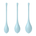Satisfyer - Yoni Power 2 - Vaginakule Sett - Lyseblå Satisfyer - Yoni Power 2 - Vaginakule Sett - Lyseblå