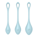 Satisfyer - Yoni Power 2 - Vaginakule Sett - Lyseblå Satisfyer - Yoni Power 2 - Vaginakule Sett - Lyseblå