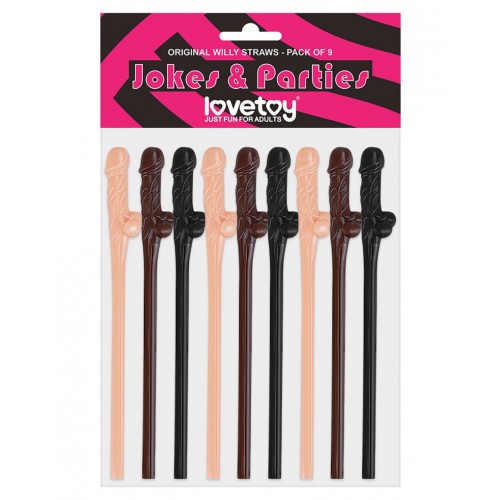 Love Toy - Original Willy Straws - Sugerør Love Toy - Original Willy Straws - Sugerør