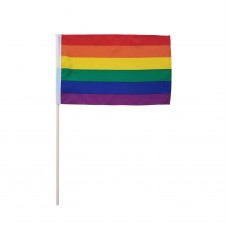 Pride flagg på pinne - Pride - Liten
