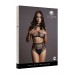 Le Desir - Key-Hole Fishnet Undertøysett - One Size