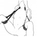 BQS - Thigh Restraint - Bindesett - Sort BQS - Thigh Restraint - Bindesett - Sort