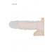 RealRock - 8" / 20 cm - Myk Penisforlenger - Lys Hudfarge