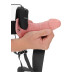 Realrock - Hollow Strap-on uten Pung med Vibrasjoner - 6" - 15,5 cm