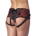 Rimba - Luxury Strap-on Harness - One Size - Rød Rimba - Luxury Strap-on Harness - One Size - Rød