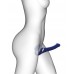 Strap-on-Me - Stroppeløs Strap On med Vibrasjoner og Slikkefunksjon - Medium - Blå Strap-on-Me - Stroppeløs Strap On med Vibrasjoner og Slikkefunksjon - Medium - Blå