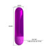 Pretty Love - Kiwi - Mini Bulletvibrator - Rød