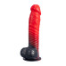 Silexd Fantasy - Devil Dildo - Liquid Silicone - Rød og Sort Silexd Fantasy - Devil Dildo - Liquid Silicone - Rød og Sort