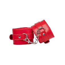 TieMeUp - Cuffs med Plysj - Rød