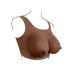 GENDER X - Breast Plate D-Cup - Bryst Protese - Mørk hudfarge GENDER X - Breast Plate D-Cup - Bryst Protese - Mørk hudfarge