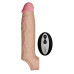 SHAFT - Vibrerende Penissleeve - 16,5 cm - Lys hudfarge