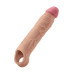 SHAFT - Vibrerende Penissleeve - 16,5 cm - Lys hudfarge