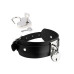 Kinky Diva - Collar med Hjertelås - Sort Kinky Diva - Collar med Hjertelås - Sort