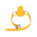 Rimba - Rubber Ducky Gag med Pipelyd