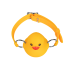 Rimba - Rubber Ducky Gag med Pipelyd