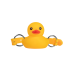 Rimba - Rubber Ducky Gag med Pipelyd