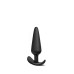 BQS - Buttplugg i silikon med anker stopper - Small BQS - Buttplugg i silikon med anker stopper - Small