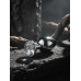 BQS - Buttplugg i metall med blank krystall - Medium BQS - Buttplugg i metall med blank krystall - Medium