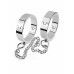 BQS - Cuffs i Metall - Medium