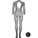 Le Desir - Fishnet Catsuit med lange ermer - Queen Size - XL til 4XL Le Desir - Fishnet Catsuit med lange ermer - Queen Size - XL til 4XL