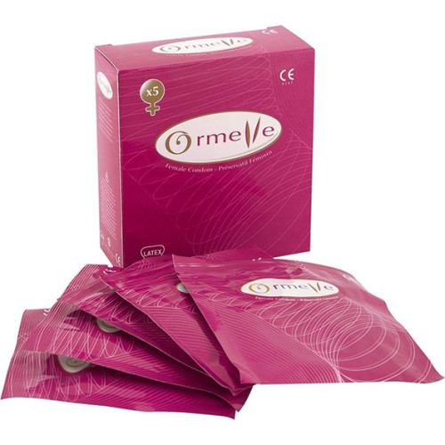 Ormelle - Femidom - Kvinnelig Kondom - 5pk Ormelle - Femidom - Kvinnelig Kondom - 5pk