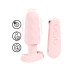 Loveline - Paris - The Velvet - Buttplug med Vibrasjoner og Fjernkontroll - Rosa