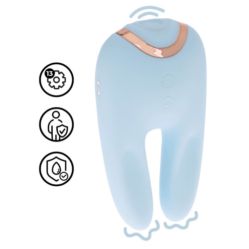 Loveline - Bonnie - Tapping Vibrator - Blå Loveline - Bonnie - Tapping Vibrator - Blå