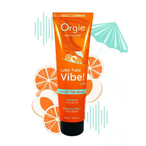 Orgie - Lube Tube VIBE! - Low - Sex On The Beach - 100ml Orgie - Lube Tube VIBE! - Low - Sex On The Beach - 100ml