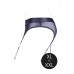 Ouch! Vibrating Strap-on Thong med Strømpebånd - XL/XXL